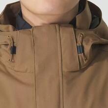 Columbia Men's Outdoor Hiking 3-In-1 Warm Jacket Shell Coat - Khaki/Black - View 4