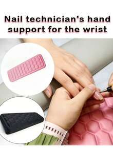 1pc Nail Artist Wrist Rest, Memory Foam Wrist Support, Comfortable Wrist Pad, Random Style - Multicolor - View 4