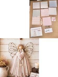 Angel Fabric Hanging Decor DIY Kit, Adult Fabric Angel Handmade Kit - Various - View 12