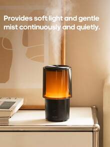 kinscoter 1pc USB Aromatherapy Diffuser Portable Ultrasonic Humidifier Colorful Night Light Essential Oil Aromatherapy Diffuser Night Light Suitable For Office Home Hotel Bedroom - Multicolor - View 6