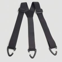 1pc Geometric Pattern Elastic Band Suspenders, 3-Clip, All Season, For Men - A - View 15