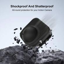 For MAX2 PULUZ Body Lens Silicone Protective Cover (Black) - View 5