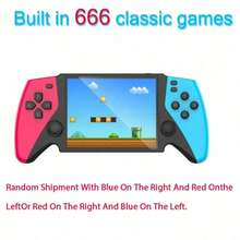 Retro Handheld Game Console 600+ Classic Games 3.8-Inch HD Screen ...