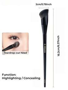 GUOXIAONIU Teardrop-Shaped Highlight Brush, High-Resilience Fiber, Precise Face Fit, Highlight & Conceal In One, Sculpted 3D Bone-Structure Look, Beginner-Friendly - #A210 - View 10