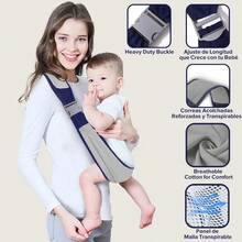 Baby Carrier & Accessories - Grey - View 2