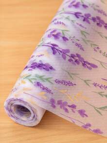 4 Reusable Refrigerator Pads - Lavender Print, Drawer Lining, Moisture-Proof Pad, EVA Material Suitable For Refrigerator And Kitchen Decoration (Non Self-Adhesive), Kitchen Essentials/Tools/Supplies/Accessories, Christmas, Kitchen Accessories - Multicolor - View 11