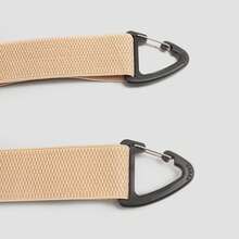 1pc Geometric Pattern Elastic Band Suspenders, 3-Clip, All Season, For Men - A - View 9