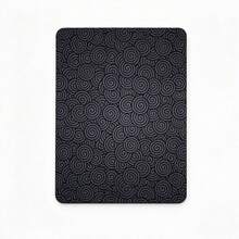 Mini Auspicious Cloud Pattern Office Mouse Pad Business Travel Laptop Mousepad Small Stitched Edge Mat Computer Game Table Mats Rubber Waterproof Anti-Slip Gaming Esports User Keyboard Mousepad - View 6