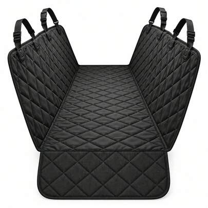 Pet Car Seat Cover Dog Protector Mat Rear Back Seat Hammock Cushion MatUK
