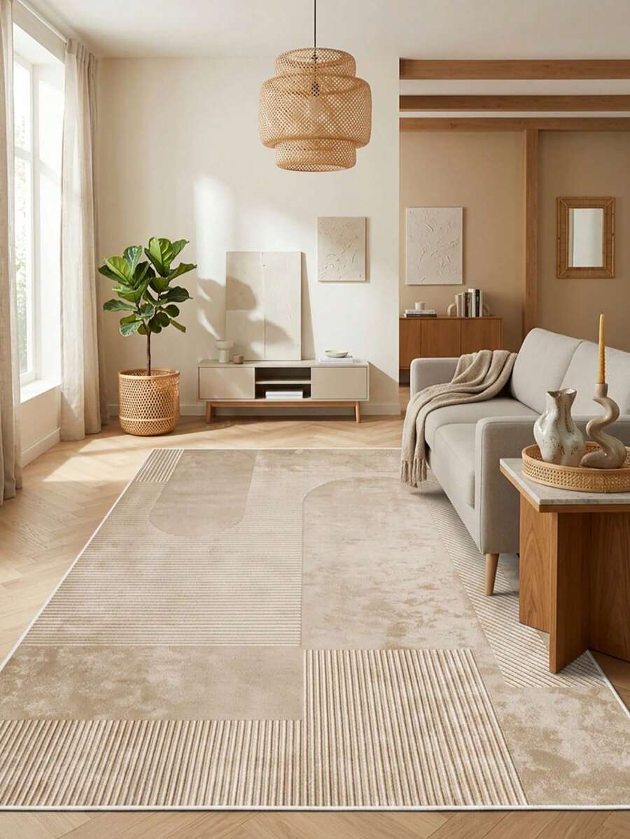 ديكوميا - مقاسات السجاد 40*60 80*100 80*200 100*200 100*300 120*180 140*200 160*230 صنع في تركيا - شوكولاته بني - مشاهدة 1
