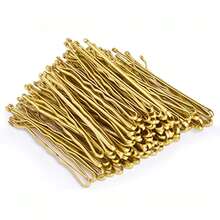 50pcs Hair Bun Tools, Black Hair Clips, Flat Clips - Black - View 10