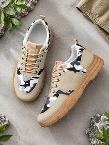 Men Sneakers - Khaki - View 6