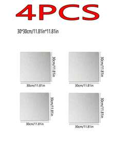 Acrylic Flexible Full Length Mirror, 1/2Pcs Shatterproof Peel And Stick Wall Mounted Dressing Mirror - Mirror Wall Sticker - View 13