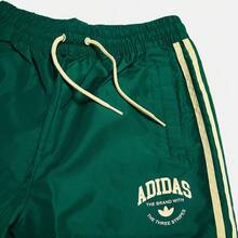 Adidas Women's Spring/Autumn Casual Sports Fashion Daily Minimalist Comfortable Tapered Ankle Pants IW6291 - Green - View 2