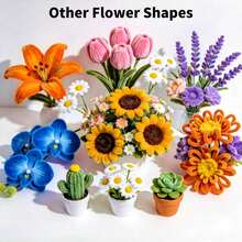 216/266/416Pcs Multi-Color Pipe Cleaners Craft, Pipe Cleaners Bulk With Video Tutorial, Flower Making Kit, Chenille Stems, Floral Wires & Tape, DIY Bouquets, Handmade Valentine's Gift And Party Decorations - SET - View 8