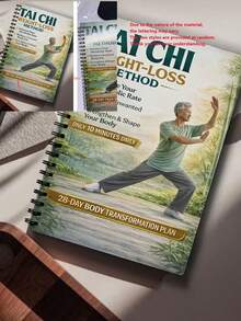 2/1pc 10-Minute Daily Tai Chi Practice, Enhance Physical Fitness And Daily Energy, Improve Joint Health And Flexibility, Strengthen Leg Muscles And Agility, Suitable For Beginners, 21-Day Tai Chi Course - Multicolor - View 11