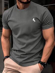 Men T-Shirts - Grey - View 2