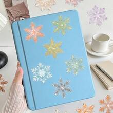 50pcs Colorful Snowflakes Stickers For Adults Teens Sticker Enthusiasts Scrapbooking Journaling Seals And Stickers Add A Fun Touch To Your Devices! - Multicolor - View 8