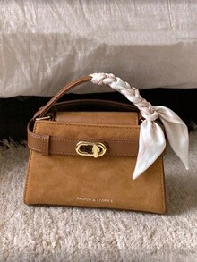 Fashion Commuter Bag, Luxury Women's Bag, Exquisite Crossbody Handbag, High-End Versatile, Suitable For Work - Brown - View 1