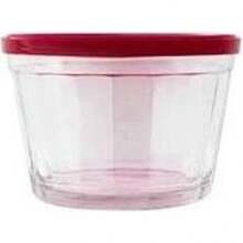 Tigela Bowl Com Tamp Vidro 350ML Nadi - Visão 1