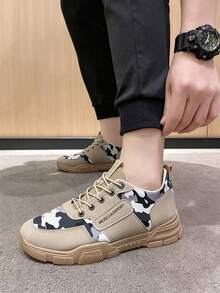 Men Sneakers - Khaki - View 8