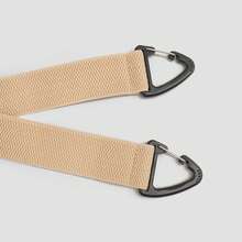 1pc Solid Color Elastic Strap Suspenders 4-Clip All Season Men's - A - View 10
