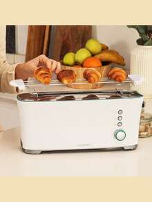 Cecotec Tostadora 1000W, Ranura XL para Pan Grueso, 7 Niveles de Tostado, Expulsión Automática, Autocentrado para Tostado Uniforme - Veel kleurig - Bekijken 6