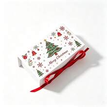 5pcs/Pack Cute Christmas Tree & Santa Claus Candy Gift Boxes, Christmas Packaging Gift Boxes For Baking, Candy, Cookies, Party Favors, Gift Decoration Paper Boxes - View 15
