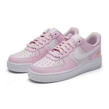Nike New Women's Lightweight Durable Sports AIR FORCE 1 07 LOW CRSNT Low-Top Sneakers - Pink - View 7