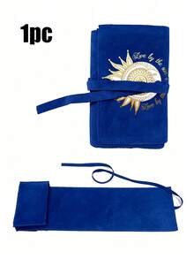 Tarot Card Storage Bag, Printed With Gold Sun And Star Pattern, Portable Card Storage Bag With Drawstring, Suitable For Storing Tarot Cards, Divination Cards, Card Games, Cosmetics, Banknotes; Travel, Commute, Office, Back To School, 2D Printed Design - No Texture, Suitable For Cards, Small Items, Back To School Gifts, Teacher Gifts, Christmas, Halloween - Multicolor - View 17