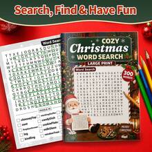 Kids Activity Books, Family Word Games, Christmas Word Search Puzzle Book, Find Festive Words Together And Share Holiday Puzzle Fun, Enjoy Parent-Child Activities At Home, A Christmas Gift For Families Who Love Solving Word Puzzles - Children's Riddle Book - View 5