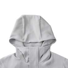 Adidas Spring/Autumn Sports Casual Fashion Daily Men's Simple Hooded Jacket Woven Outerwear JL9354 - Grey - View 3