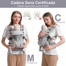 Baby Carrier & Accessories - Grey - View 5