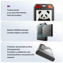 INSE Black Smart Tracker With E-Ink Display, Compatible With IOS And Android, Anti-Lost - Black - View 6