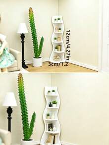 1PC Curved Corner Shelf, Mini Storage Rack Decor, Room, Bedroom, Study, Living Room Decorative Storage Rack, Home Decor, Autumn Home Decor, Bedroom/Living Room/Coffee Table Decorative Ornament, Suitable For Bathroom, Kitchen, Bedroom Or Living Room, Autumn Home Decor, Room Decor, Back To School, Christmas, Essential Gift - Multicolor - View 10