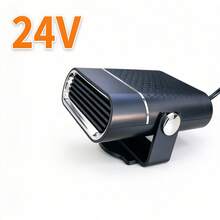 12V/24V Car Heater Dehumidifier, Suitable For Cars, Trucks And RVs, Car Accessories, Car Heater - Black - View 8