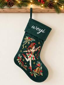 Personalized Nutcracker Christmas Stockings,Custom Family Stockings With Name,Monogrammed Stocking,Holiday Decorations ,2026 Christmas Gift - Multicolor - View 12