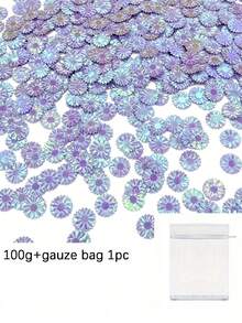 100g Daisy Loose For Slime Filling Art & Phone Case Resin Decor DIY Wedding Decoration Crafts Accessories Sequins,Reusable,Bead Decoration,Crunchy,Crafts,Crunchy Beads - Multiple Styles - View 8