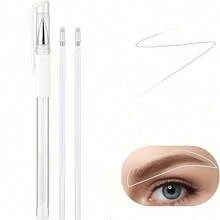 18pcs/26pcs Set Eyebrow Tattoo Pen With Refill Ink, Skin Marker Pen With Ruler, Permanent Makeup Tools - Multicolor - View 5