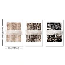 1/3pcs Framed/Unframed Luxury Fashion Animal Pattern Canvas Poster Abstract Leopard Zebra Print Stockholm Style Wall Art Maximalist Y2K Aesthetics Decor For Office,Studio,Entryway,Living Room,Modern Home Decoration - Poster - View 20
