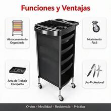 Multipurpose Carts & Push Cabinets - A - View 6