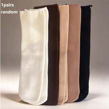 1/5/10 Pairs Women's Earth Tone Snow Socks, Mid-Calf Socks For Autumn/Winter, Fluffy And Warm, Wool Thickened, Suitable For Daily Wear And Various Occasions - Multicolor - View 9