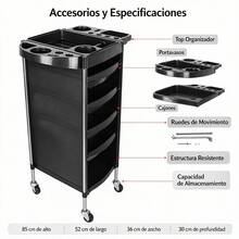 Multipurpose Carts & Push Cabinets - A - View 5
