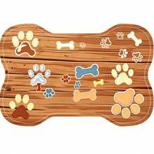1pc Pet Feeding Mat, Cat & Dog Bowl Food Mat, Absorbent Pet Floor Mat With Rubber Backing, Easy To Clean Pet Supplies, Suitable For Cat Bed, Cat Toys And Pet Bowls, Perfect For Cat & Dog Owners - View 22