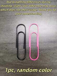 2pcs/4pcs Dopamine Color Bookmarks, Student Paper Clips, Office School Supplies With Bright Colorful Page Markers, Fun Bookmarks, Unique Cool Reading Accessories, Suitable For Book Lovers, Can Be Used As Gifts, Gothic Style Halloween Decor, Christmas, Winter, Holiday Applicable, Cute Metal Pin Bookmarks, Decorative Book Clips, Suitable For Journals, Diaries, Office And Study Supplies, Room Decor, Christmas, Bedroom Decor, Halloween, Home Decor, Autumn Decor, Garden Decor Outdoor, Garden - Multicolor - View 11