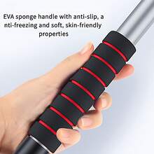 Car Oxford Snow Shovel Aluminum Alloy Telescopic Snow Shovel Multi-Function Glass Snow Scraper Cleaning Scraper Snow Brush - A - View 11
