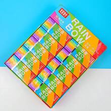 30pcs Colorful Erasers, Creative Student Erasers With Less Debris, Cute 2B Pencil Erasers, Rainbow Erasers, Random Color, Back To School - A - View 9