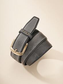 1pc Men's Vintage Western Style Belt, Jeans Belt - BH1279 - View 4