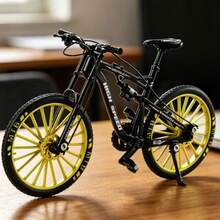1:10 Scale Metal Bicycle Model, Bicycle Ornament Decoration, Suitable For Bedroom, Living Room, Hallway Desktop Display, Easter, Christmas Gift - Multicolor - View 21