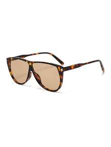 1 Pair Men's Large Frame American Vintage Modern Driving Outdoor Travel Relaxed Casual Glasses - Multicolor - View 2